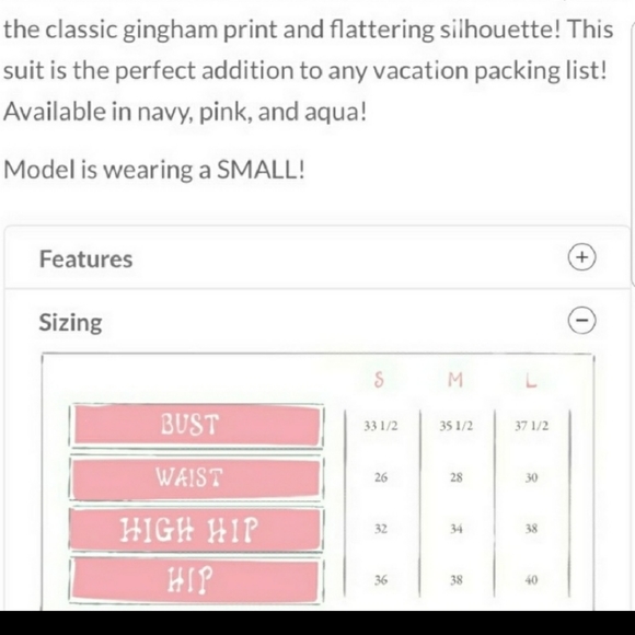 ✅️ NWT. Lauren James coral pink gingham one piece. Very Barbie style! - Picture 3 of 7